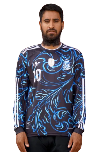 Argintina Away Messi Full sleves jersey