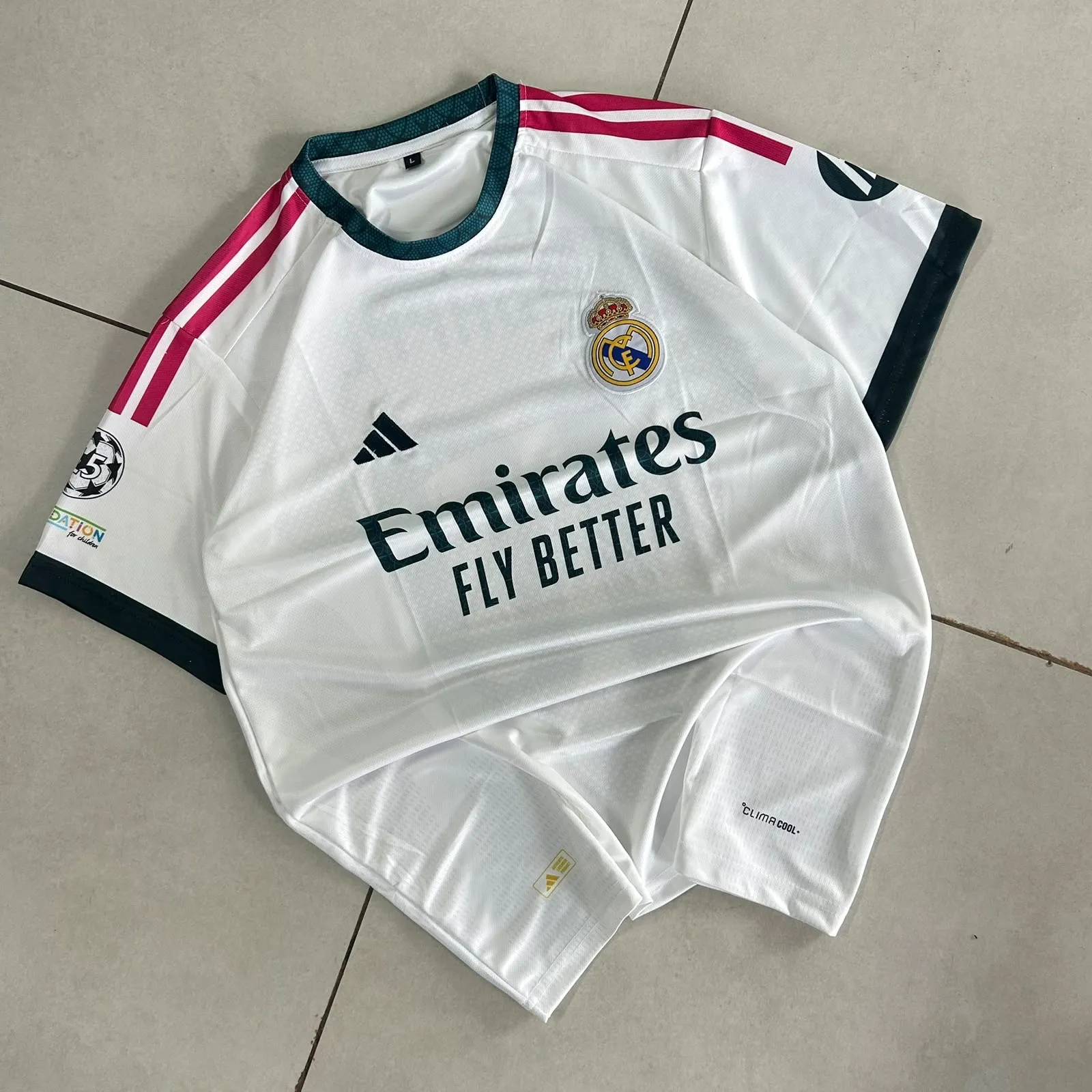 Real Madrid Home Mbappe Jersey 